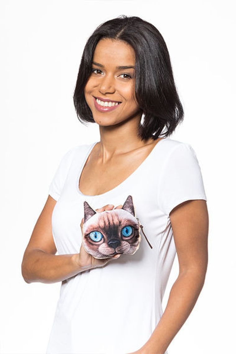 Portmonetka 3D, kotek