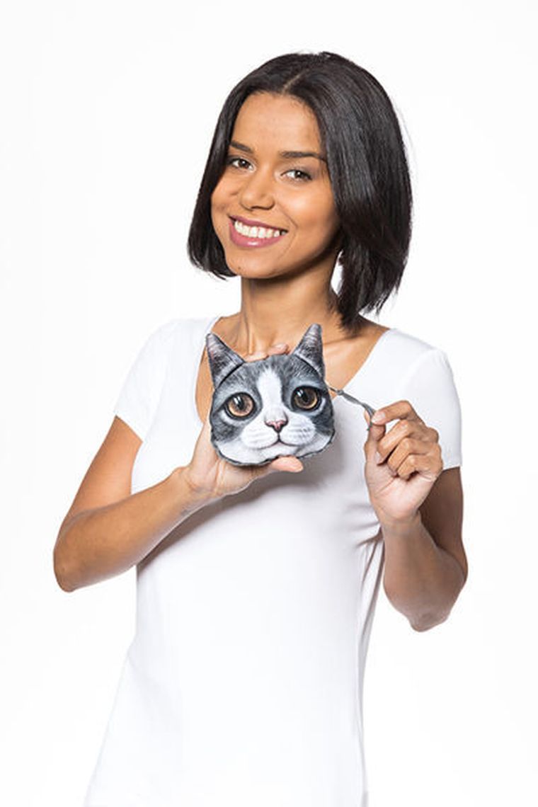 Portmonetka 3D, kotek