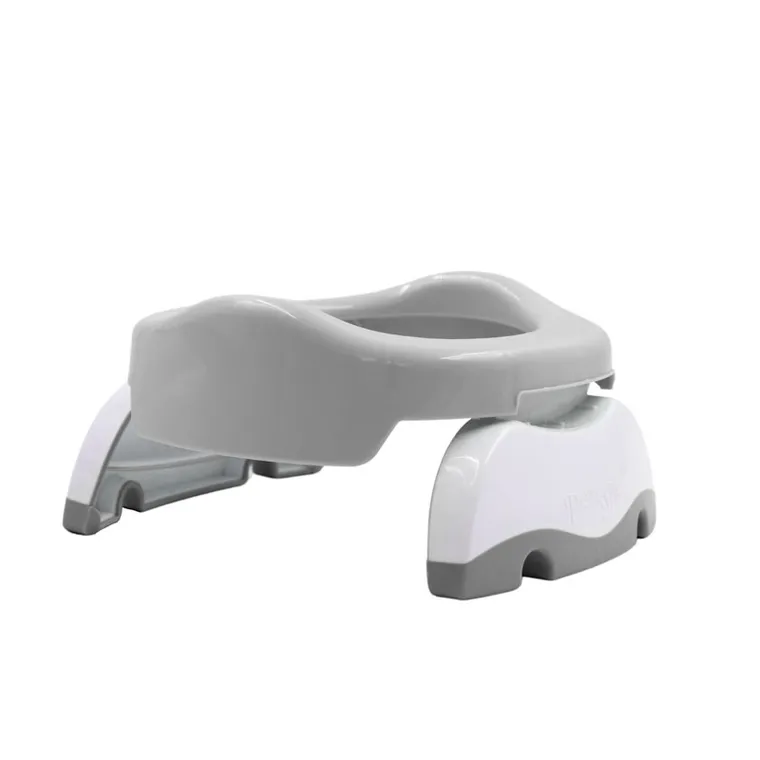 Potette Plus, nocnik turystyczny-nakładka na WC, 2w1, szary