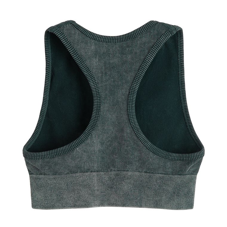 Prążkowany top z efektem sprania NOWEAR