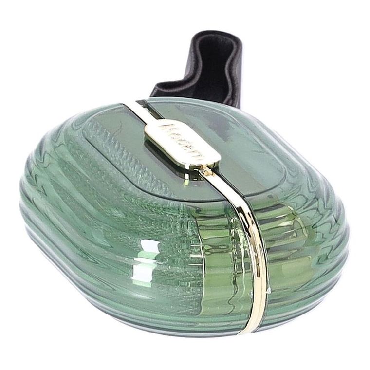 Przenośna mini szczotka do usuwania zmechaceń, zielona