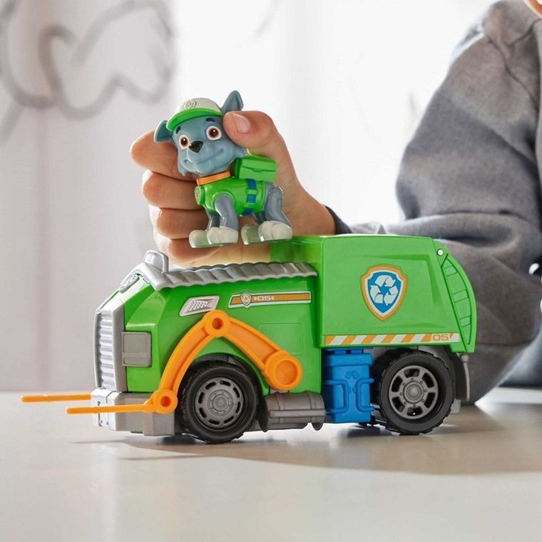 Psi Patrol, Rocky, eko pojazd z figurką