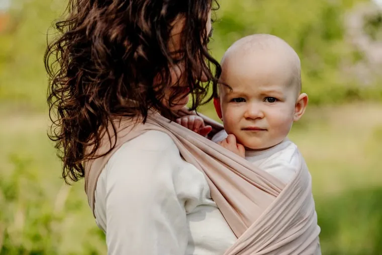 Pulp, chusta do noszenia, beżowa