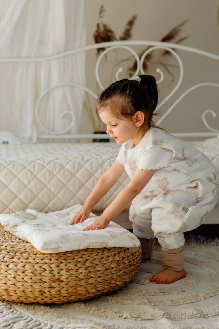 Pulp, Króliczki, śpiworek z nogawkami, ocieplany, TOG 1.75, 12-30 m