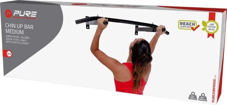 Pure 2 Improve, drążek do podciągania, ścienny, 93-50,5-18 cm