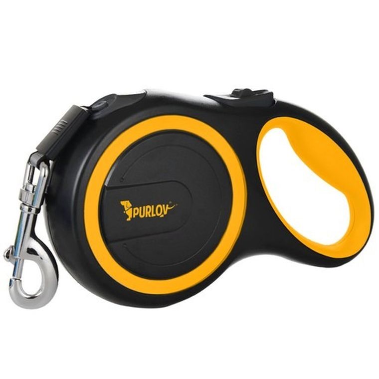 Purlov, smycz automatyczna dla psa do 15 kg, 5m