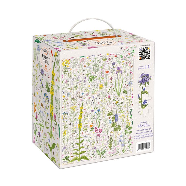 Puzzlove, CzuCzu, Kwiaty polne, puzzle, 1000 elementów