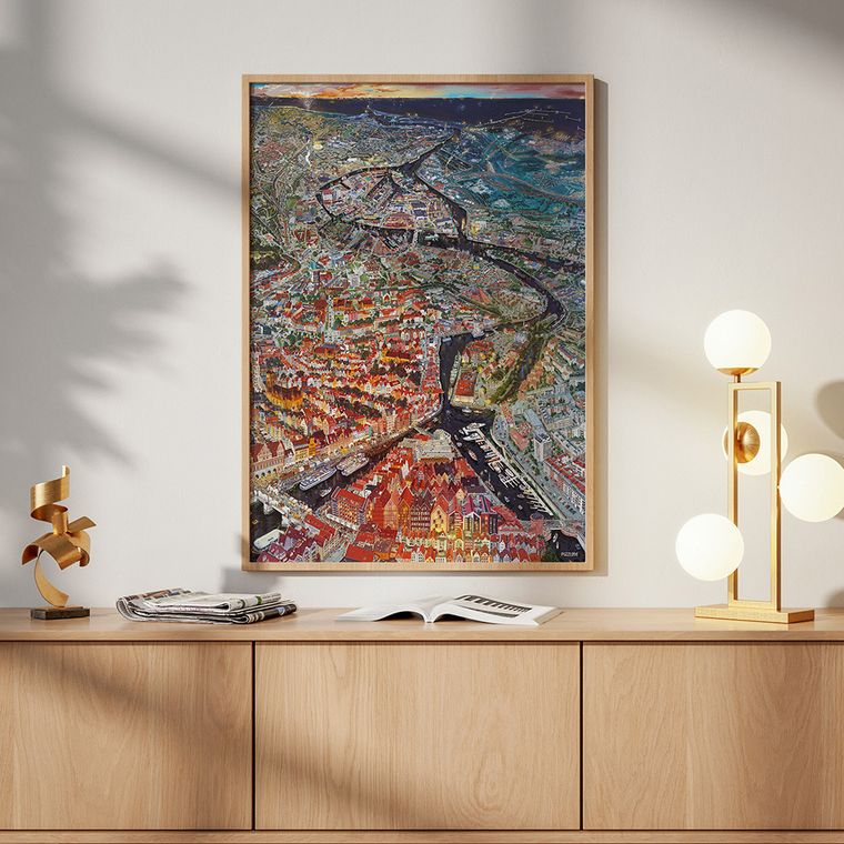 Puzzlove CzuCzu, Miasto Gdańsk, puzzle, 1000 elementów