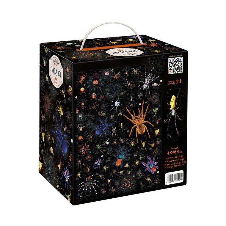 Puzzlove, CzuCzu, Pająki, puzzle, 1000 elementów