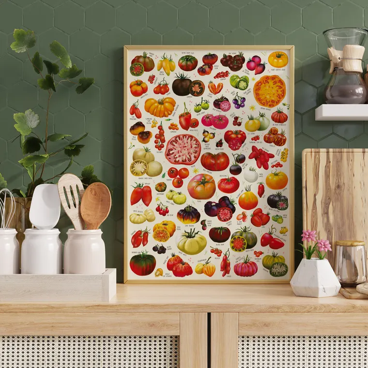 Puzzlove, CzuCzu, Pomidory, puzzle, 1000 elementów