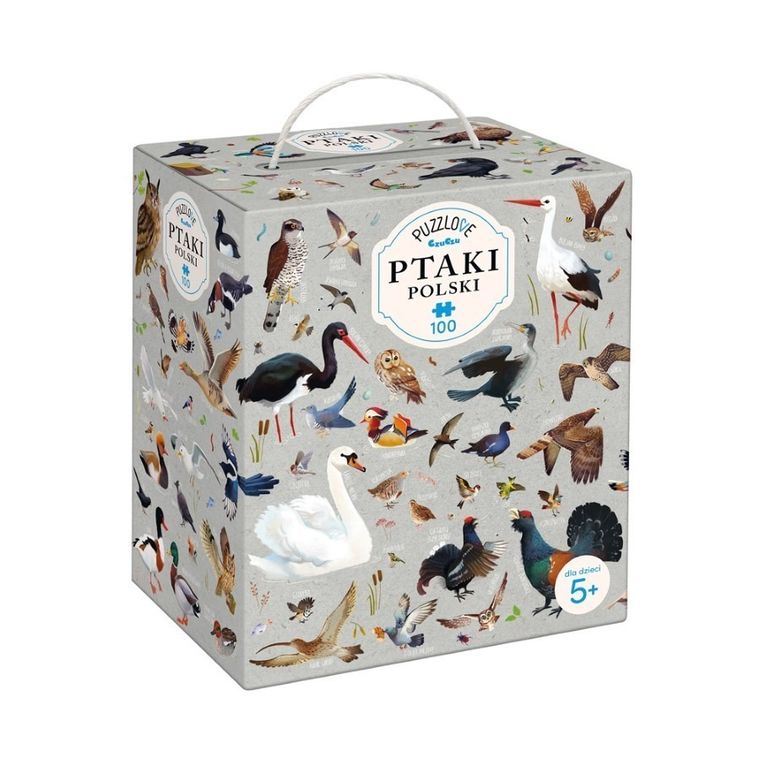 Puzzlove, CzuCzu, Ptaki, puzzle, 100 elementów