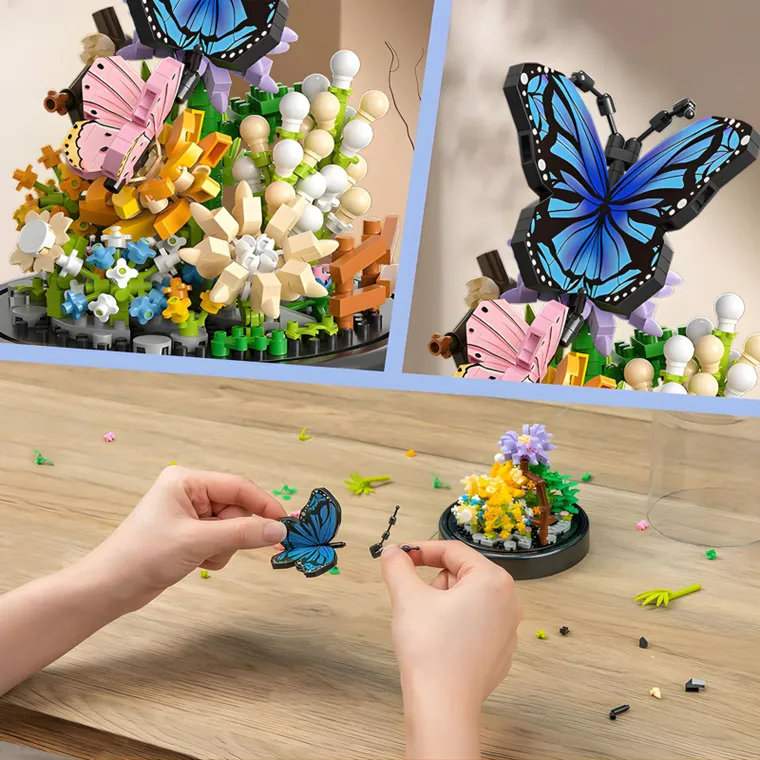QBI, Taniec Motyli, klocki konstrukcyjne, 530 elementów