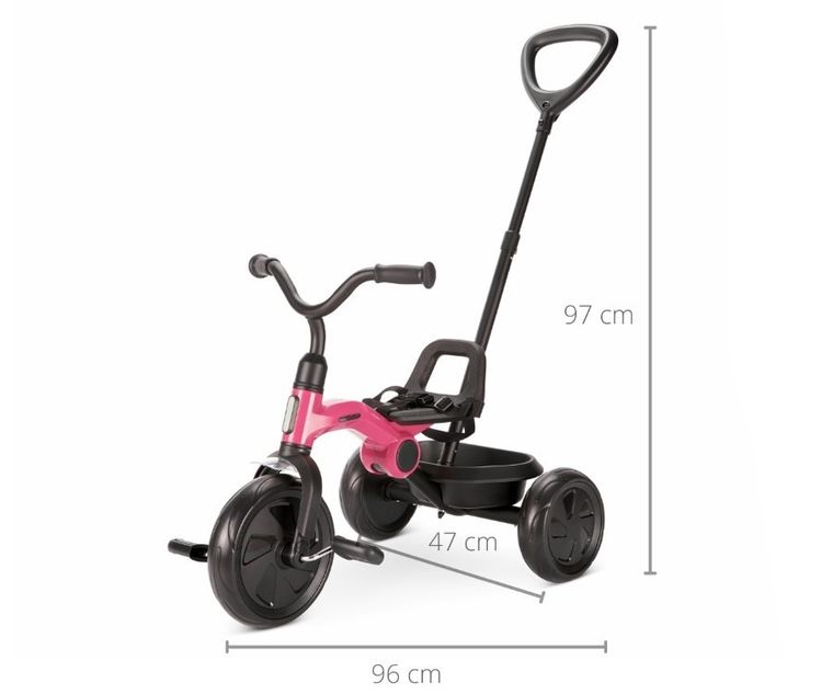 Qplay, Ant Plus, rowerek trójkołowy, Rose