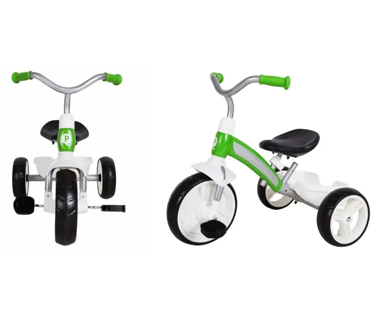 Qplay, Elite Plus, rowerek trójkołowy, Green