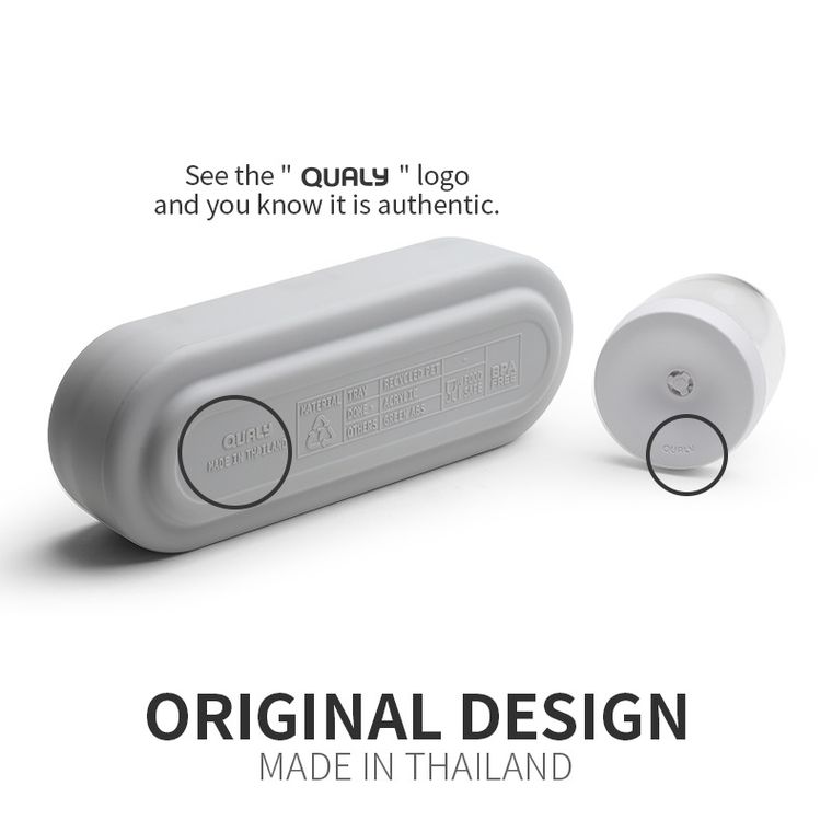 Qualy, Ocean, zestaw słoików na przyprawy, wykałaczki, 10383CG