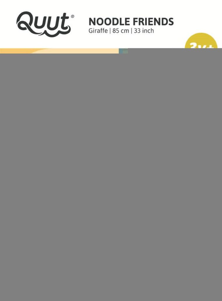 Quut, dmuchany makaron do pływania, żyrafa