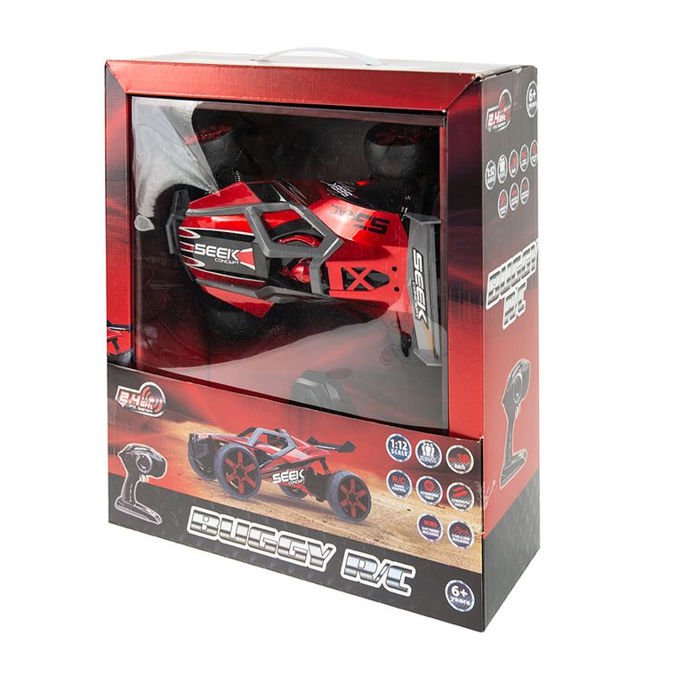 Race Xtreme, Buggy, pojazd zdalnie sterowany, 1:12, 2.4 GHz, czerwony, 30 cm