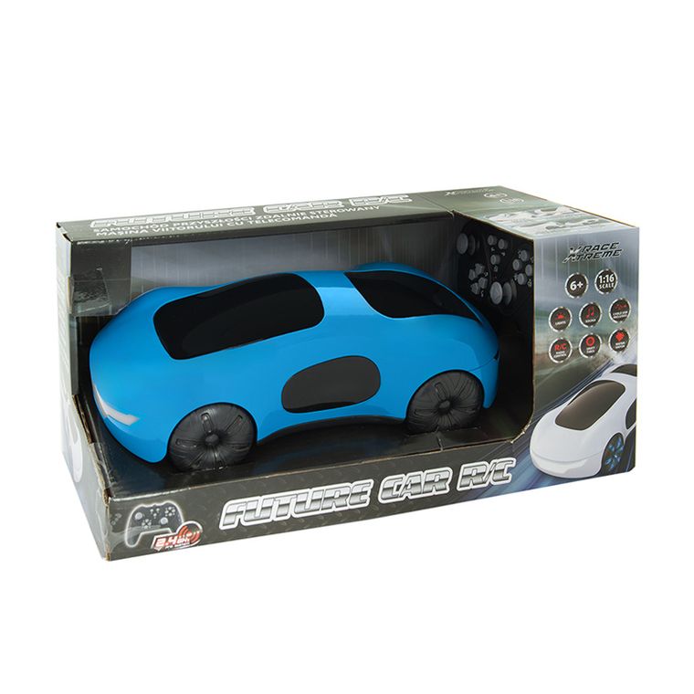 Race Xtreme, samochód przyszłości, pojazd zdalnie sterowany, 1:16
