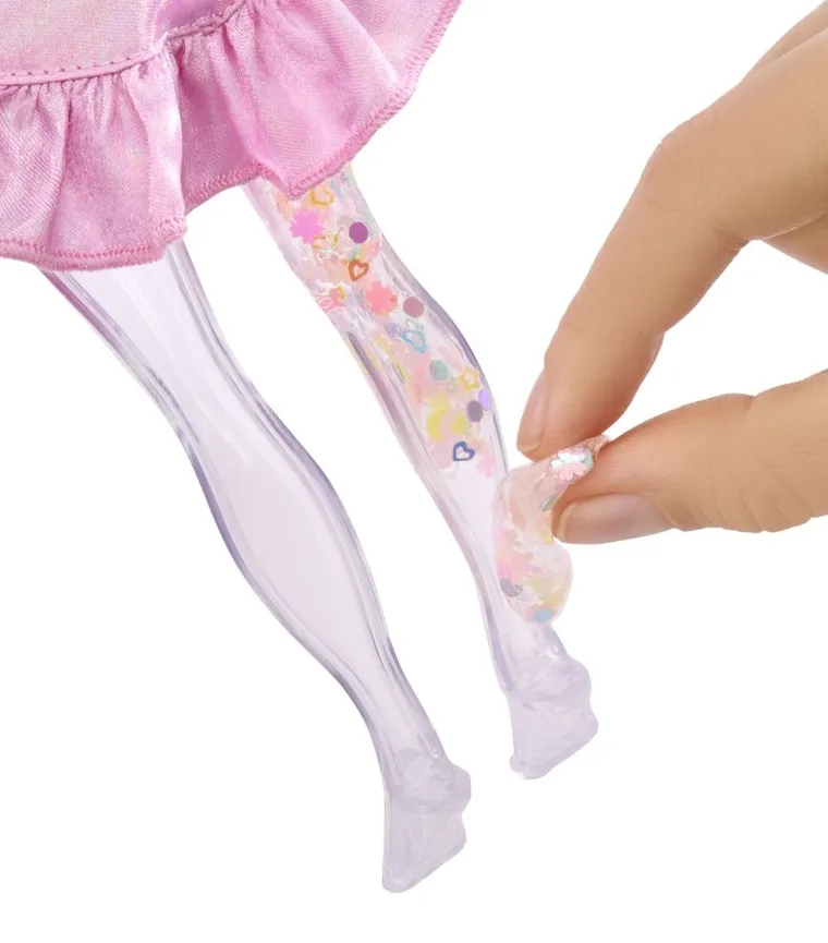 Rainbow High, Shimmers with Slime, Bella, lalka modowa z masą plastyczną