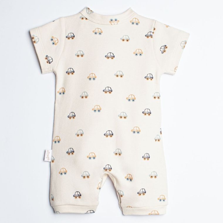 Rampers chłopięcy, beżowy, Nicol