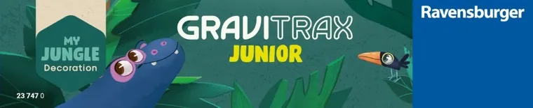 Ravensburger, GraviTrax Junior, Dżungla, zestaw uzupełniający