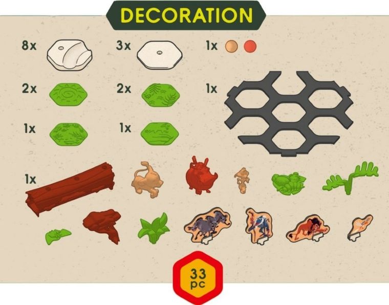 Ravensburger, GraviTrax Junior, Król Lew, zestaw uzupełniający