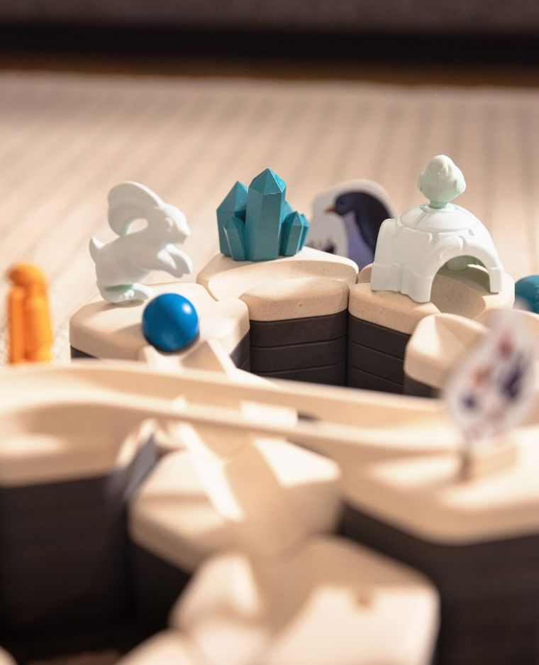 Ravensburger, GraviTrax Junior, Lodowa Przygoda, zestaw uzupełniający