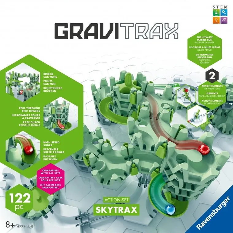 Ravensburger, GraviTrax, Skytrax, zestaw startowy