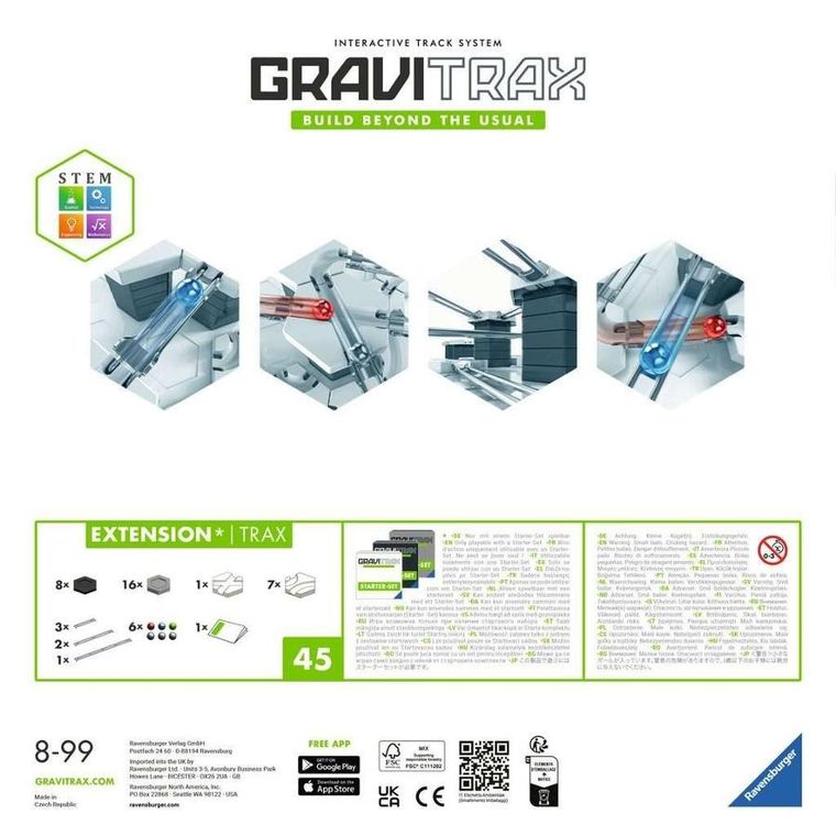 Ravensburger, GraviTrax, Tory, zestaw uzupełniający