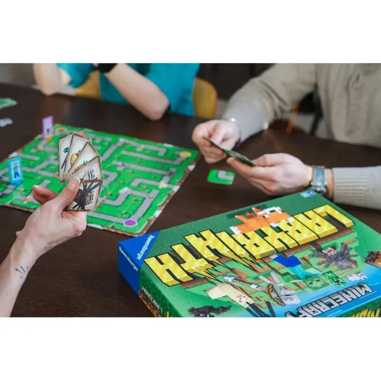Ravensburger, Minecraft, Labyrinth, gra familijna
