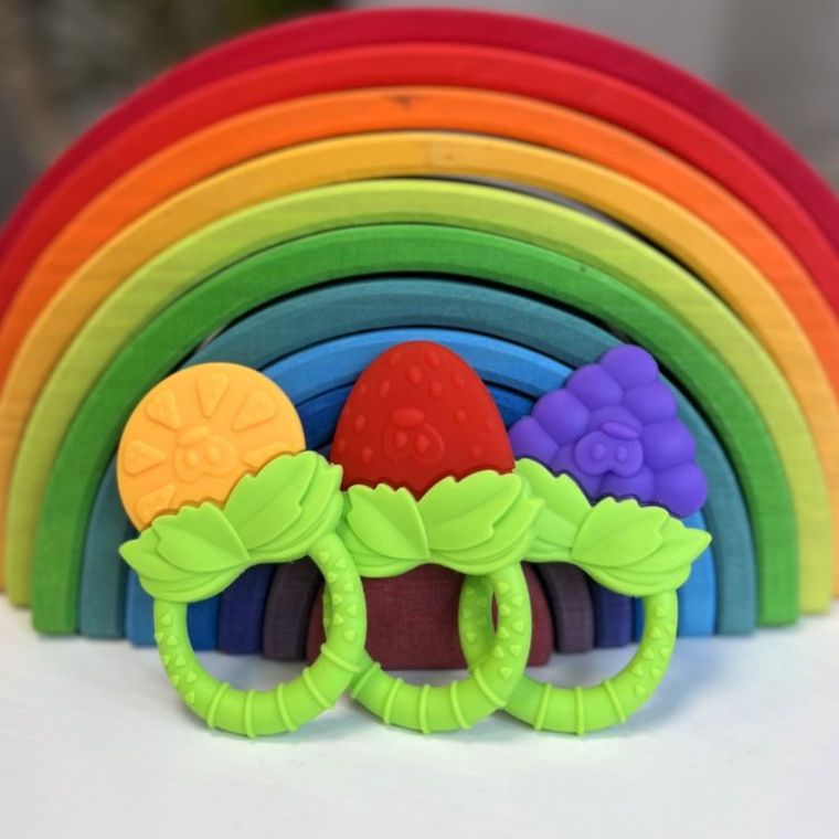 RazBaby, gryzaki, owoce, 3 szt.