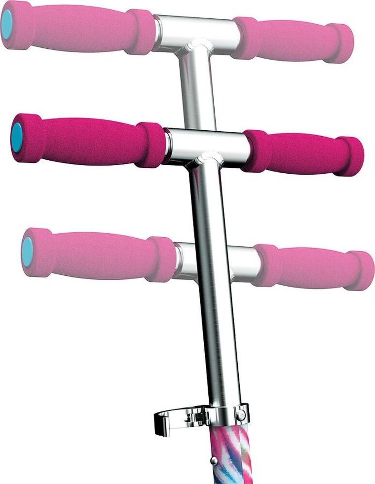 Razor, Tie-Dye, hulajnoga, różowa