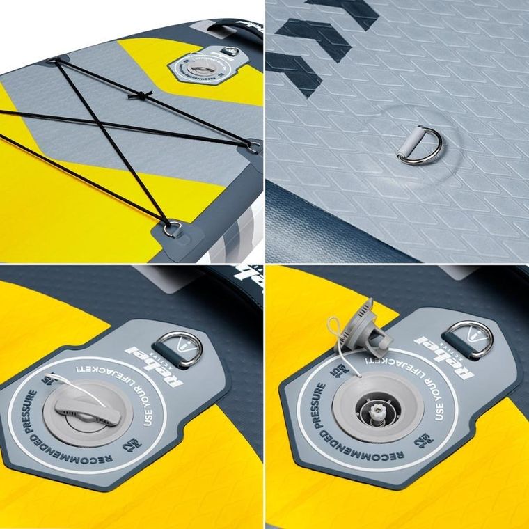 Rebel, Active, deska Sup, szara, RBA-4507
