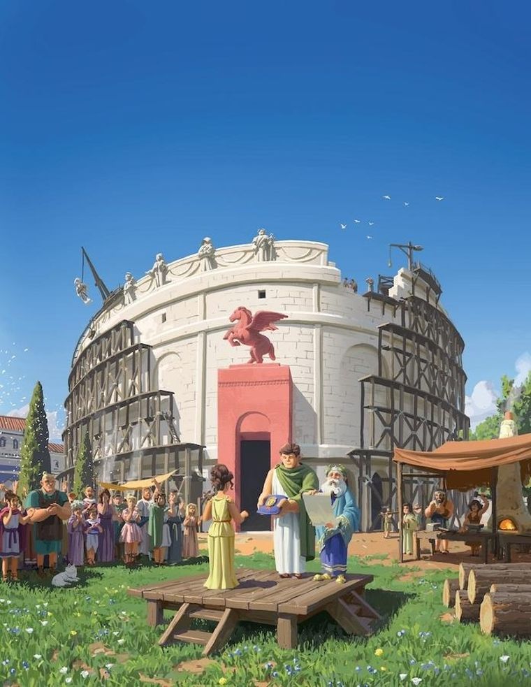 Rebel, Architekci 7 Cudów Świata: Medale, dodatek do gry