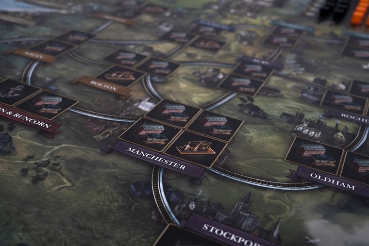 Rebel, Brass: Lancashire Deluxe, gra strategiczna