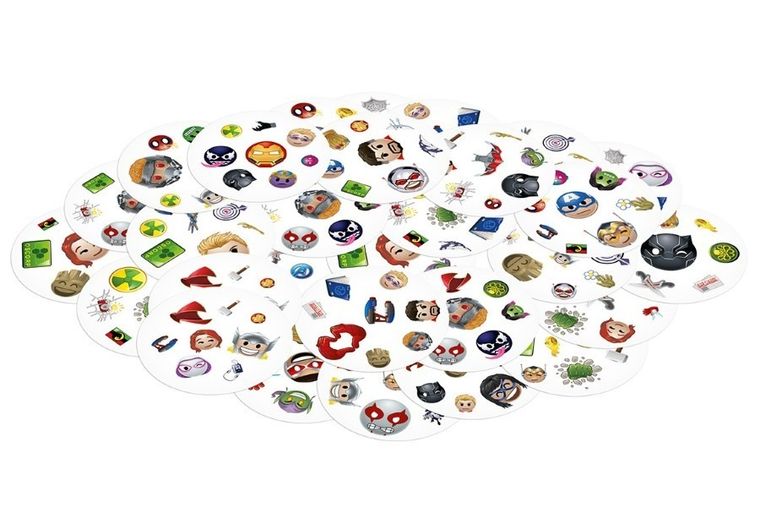 Rebel, Dobble, Marvel Emoji, gra familijna
