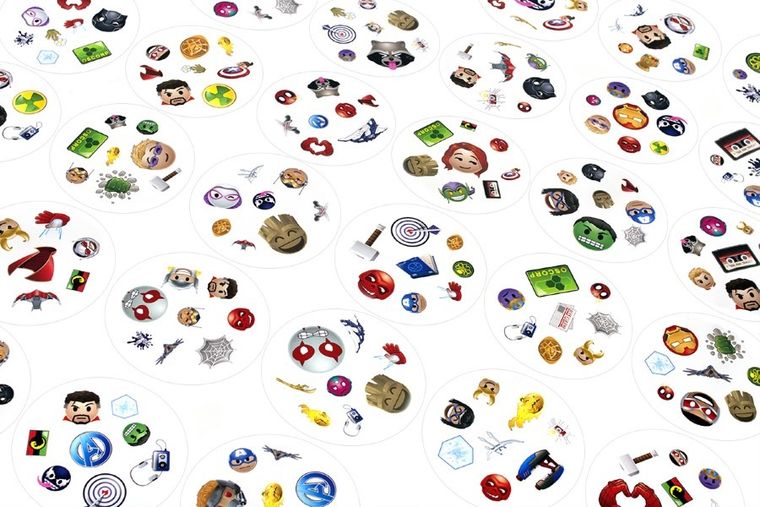 Rebel, Dobble, Marvel, Emoji, gra towarzyska