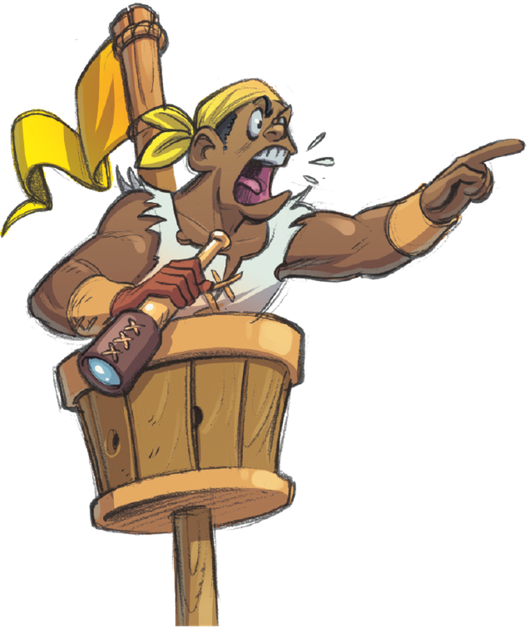 Rebel, Kapitan Flip, gra familijna