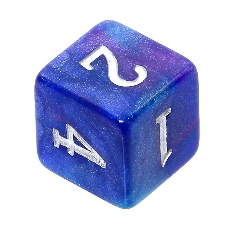 Rebel, komplet kości, akrylowe, Zmierzch