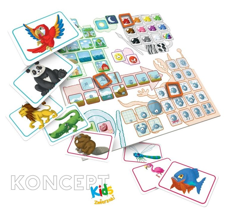 Rebel, Koncept Kids: Zwierzaki, gra edukacyjna
