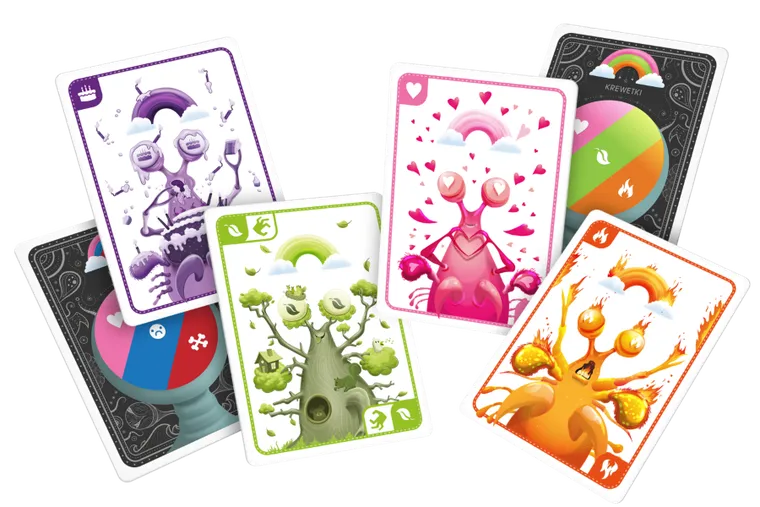 Rebel, Mordercze krewetki, gra karciana