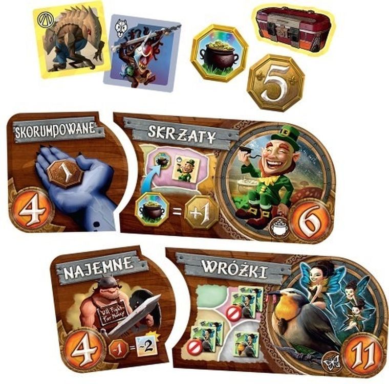 Rebel, Small World, Zestaw dodatków 1, Nie bój nic + W pajęczej sieci, gra strategiczna