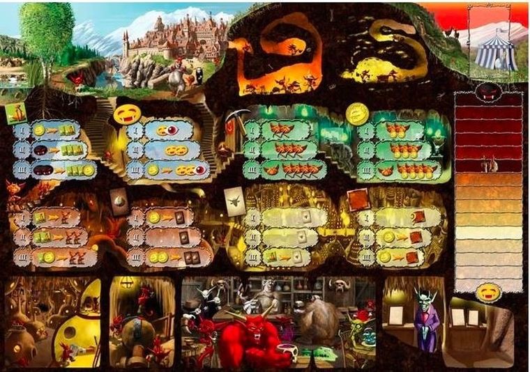 Rebel, Władcy Podziemi (nowa edycja), gra familijna