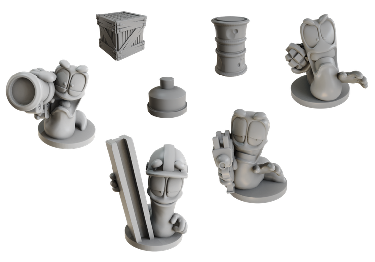 Rebel, Worms, gra strategiczna