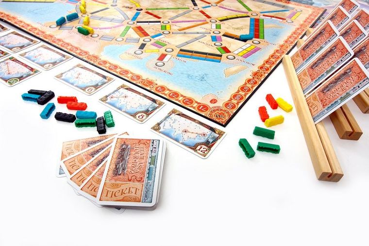 Rebel, Wsiąść do Pociągu: Azja, dodatek, gra familijna