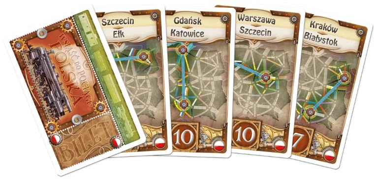 Rebel, Wsiąść do Pociągu: Polska, Kolekcja Map 6.5, dodatek do gry