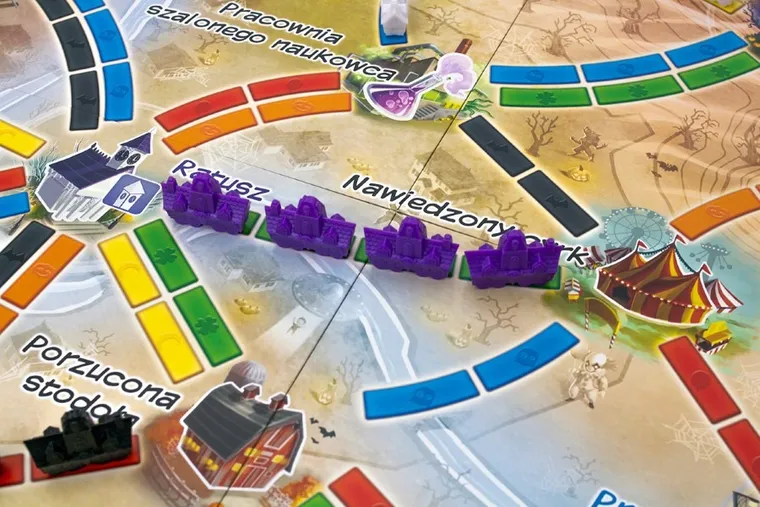 Rebel, Wsiąść do Pociągu: Widmo, gra familijna