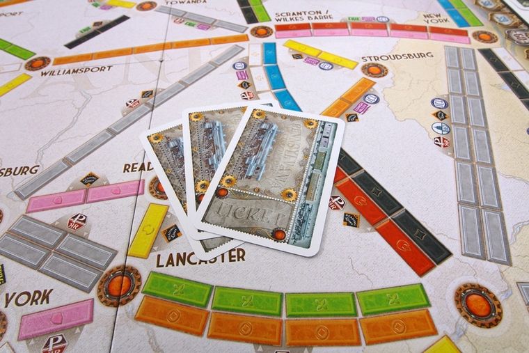 Rebel, Wsiąść do Pociągu: Zjednoczone Królestwo, Pensylwania, dodatek, gra familijna