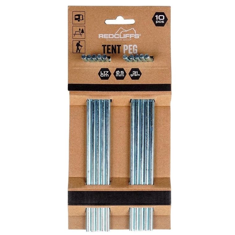 RedCliffs, śledzie do namiotu, 17 cm, 10 szt.