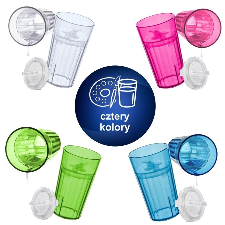 Reflo, kubek do nauki picia, zielony, 280 ml